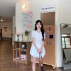 白色甜美連衣裙減齡套裝