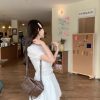 白色甜美連衣裙減齡套裝